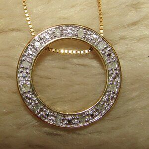 14kt Circle of Life Necklace